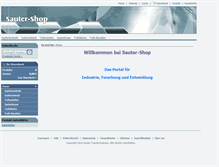 Tablet Screenshot of elektronik-sauter.com